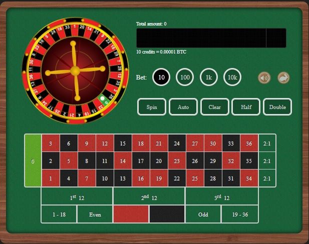 Bitcoin gambling roulette gaming