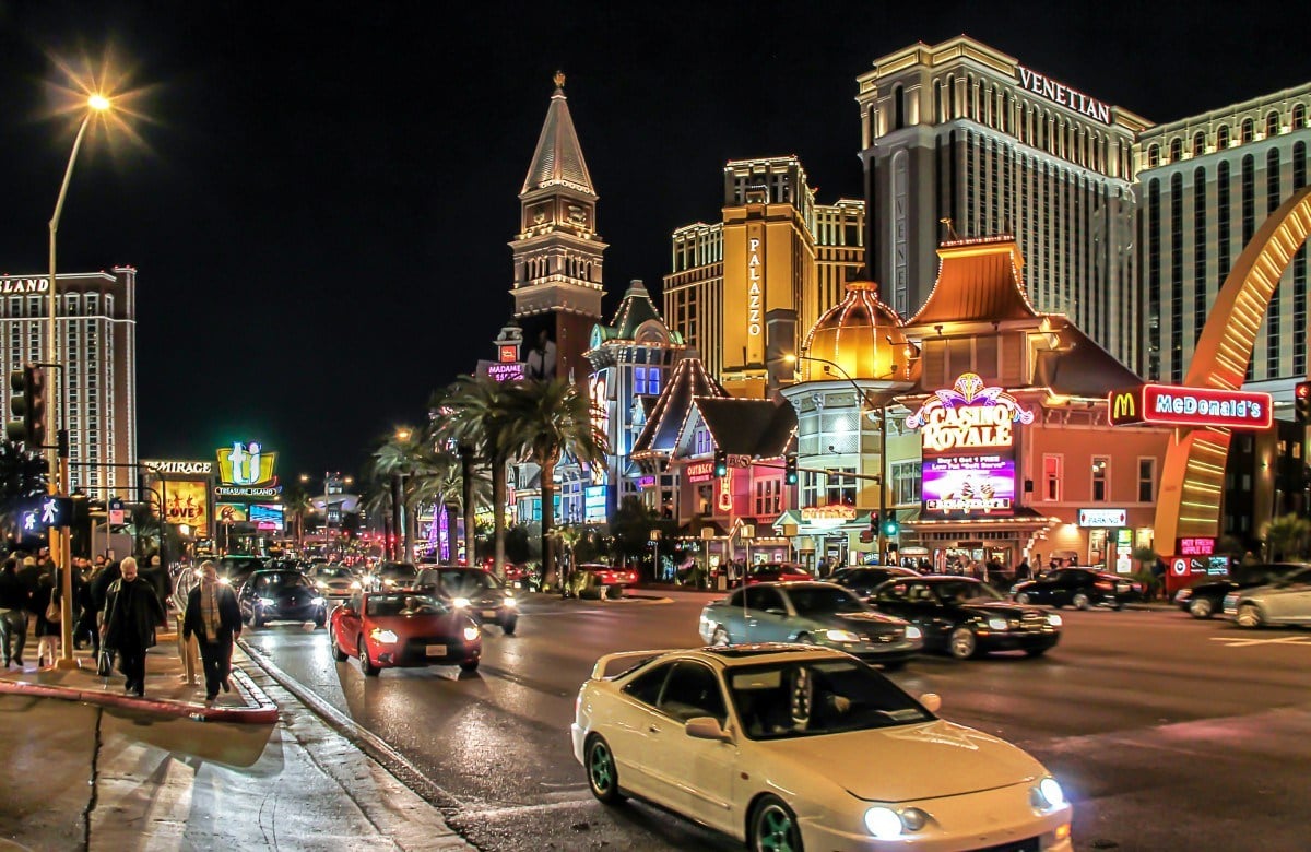 Las Vegas strip hotels double